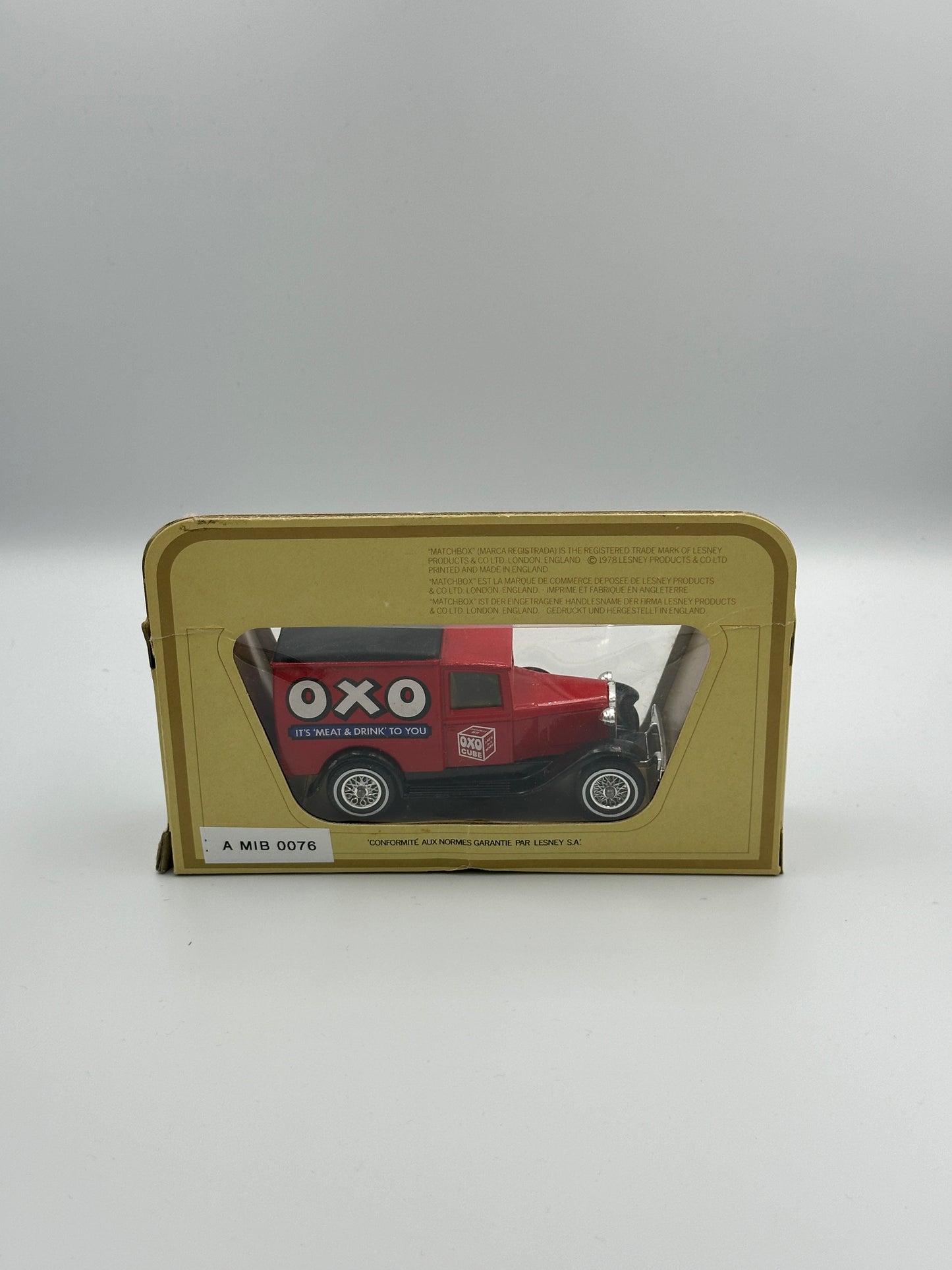 Matchbox Models of Yesteryear 1930 Ford 'A' Van "OXO"