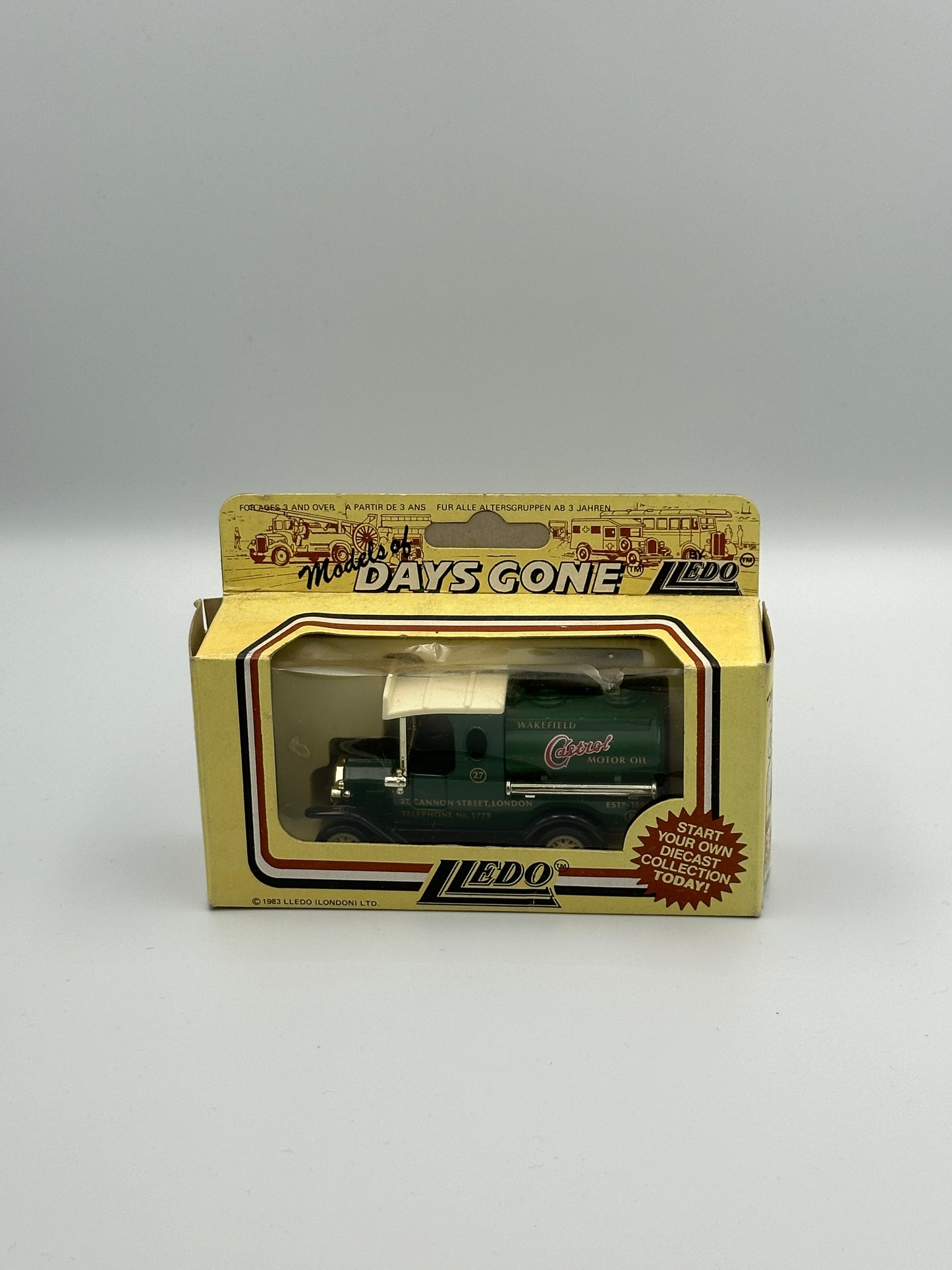 Lledo Days Gone 1920 Ford Model 'T' Tanker "Castrol Motor Oil"