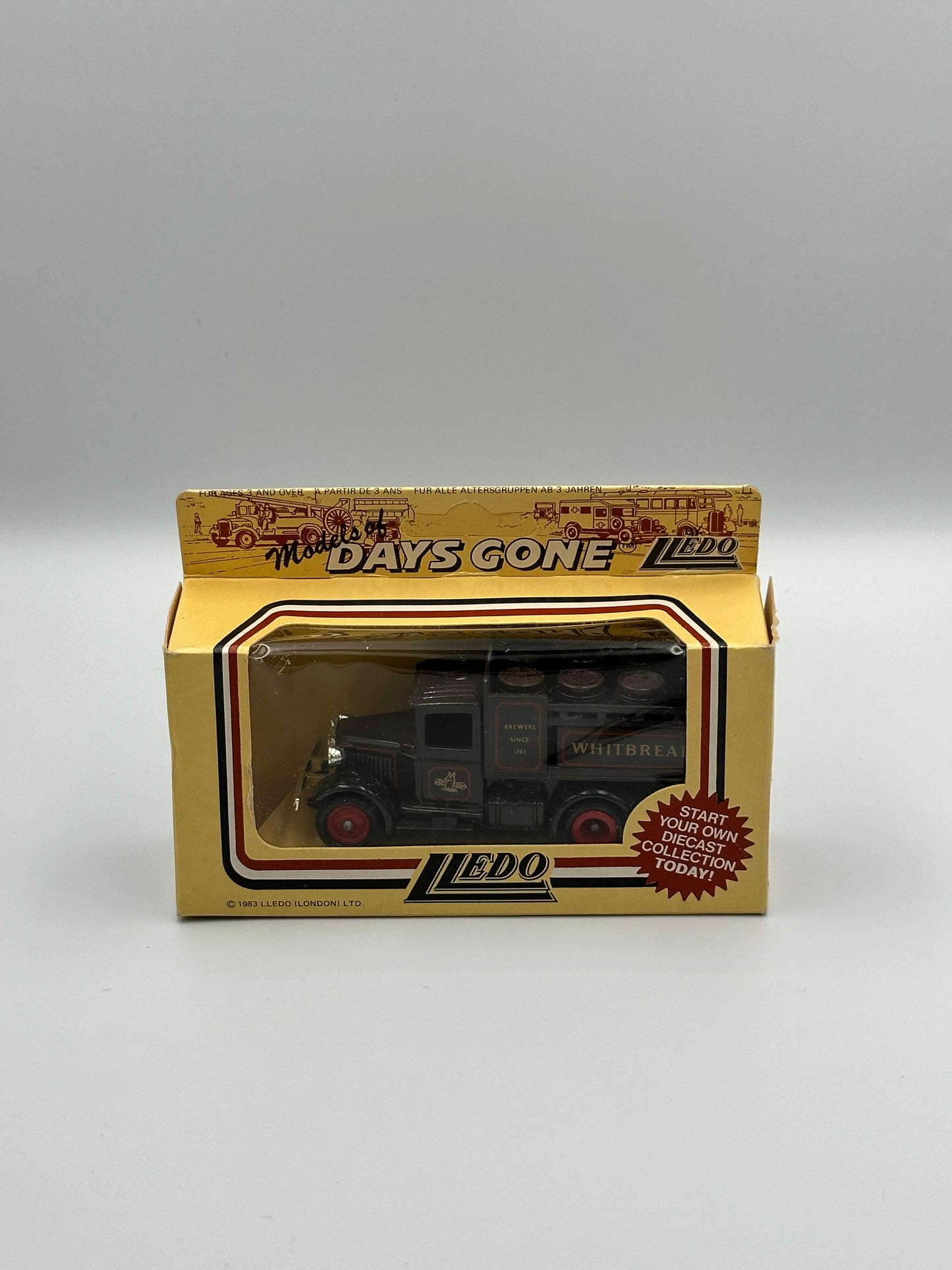 Lledo Days Gone 1936 Ford Model 'A' Stake Truck "Whitbread Brewers"