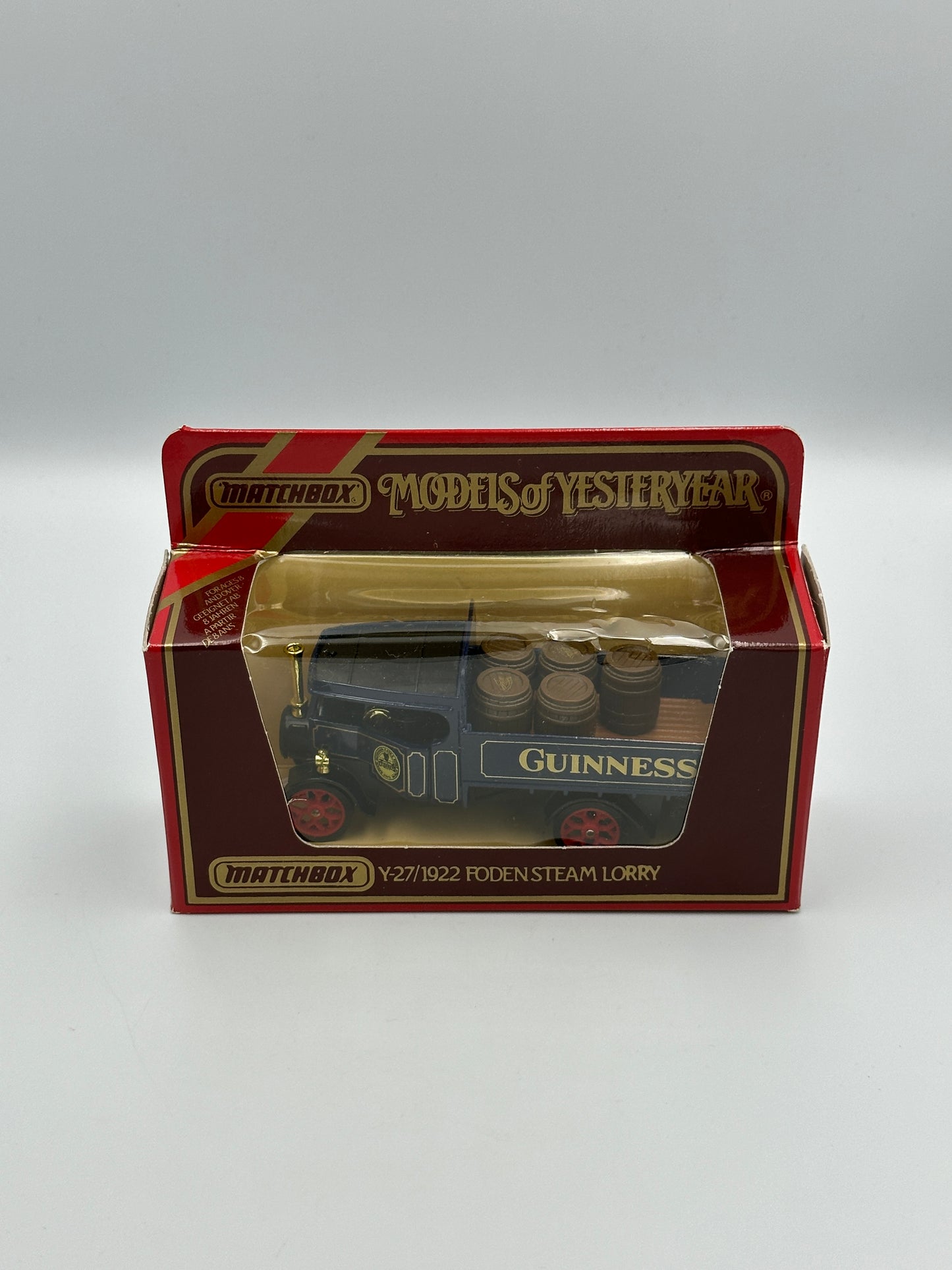 Matchbox Models of Yesteryear 1922 Foden Steam Lorry "Guinness"