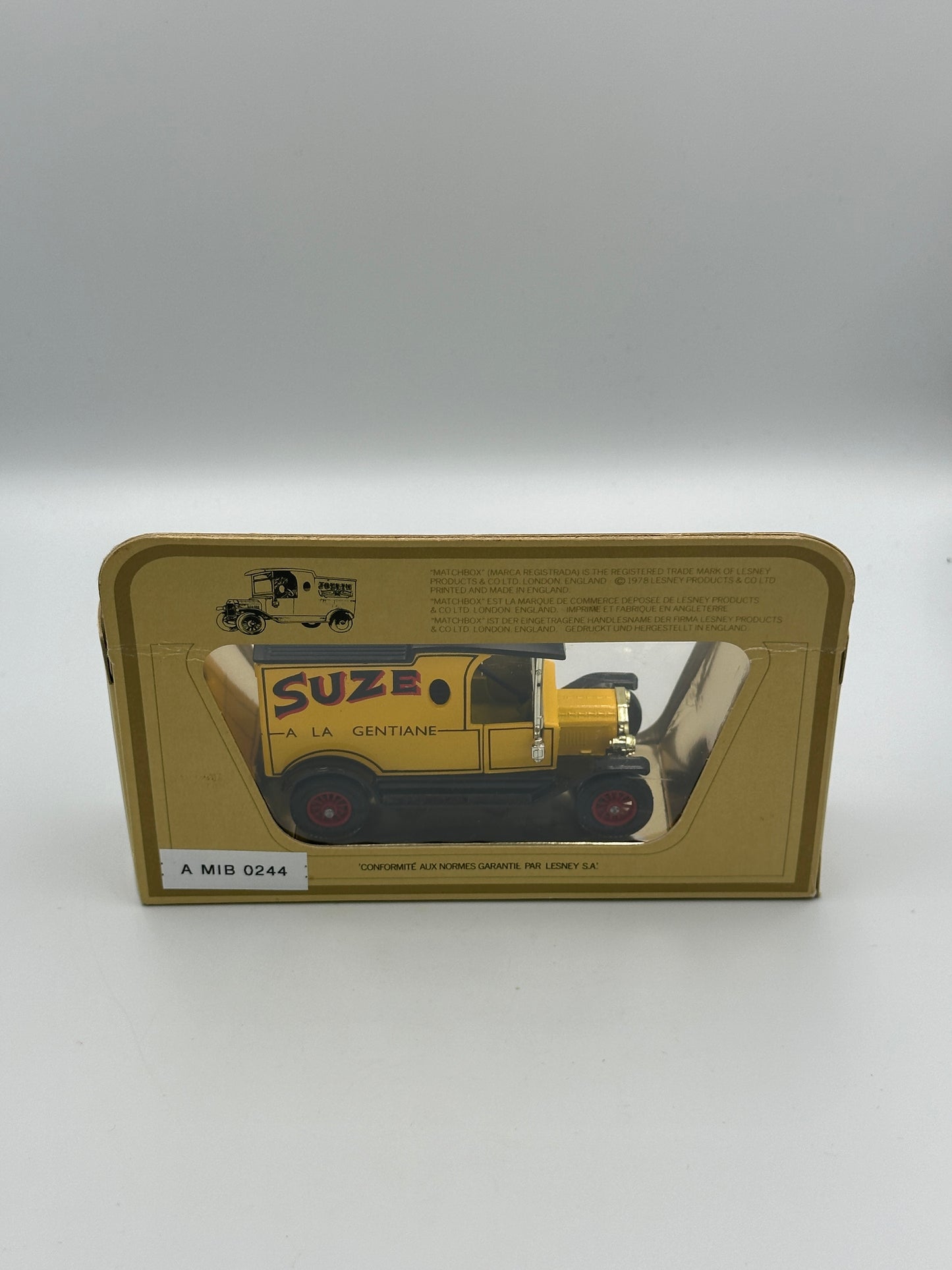 Matchbox Models of Yesteryear 1912 Ford Model 'T' Van "Suze A La Gentiane"