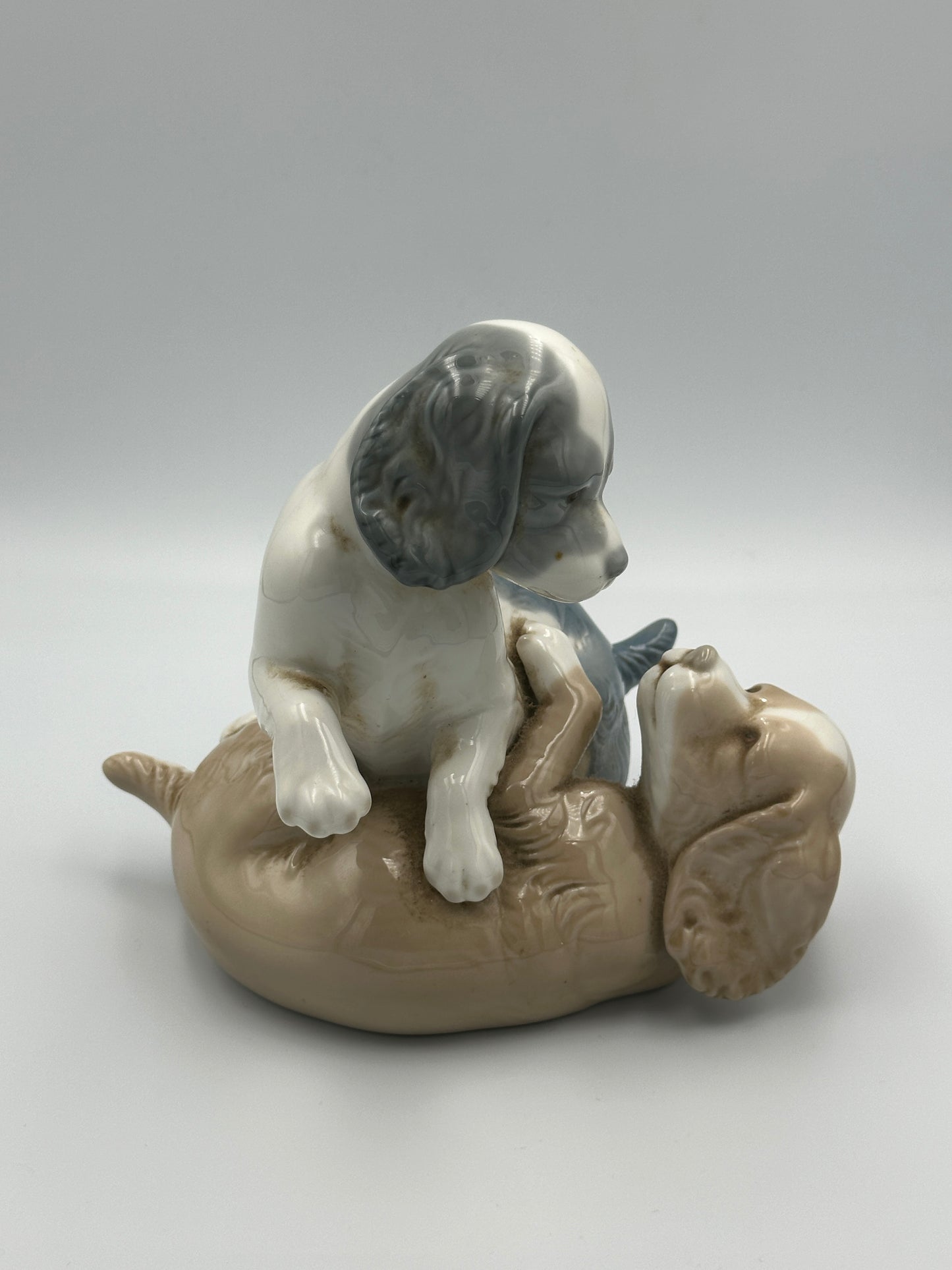 NAO by Lladro "Playful Puppies" #0386