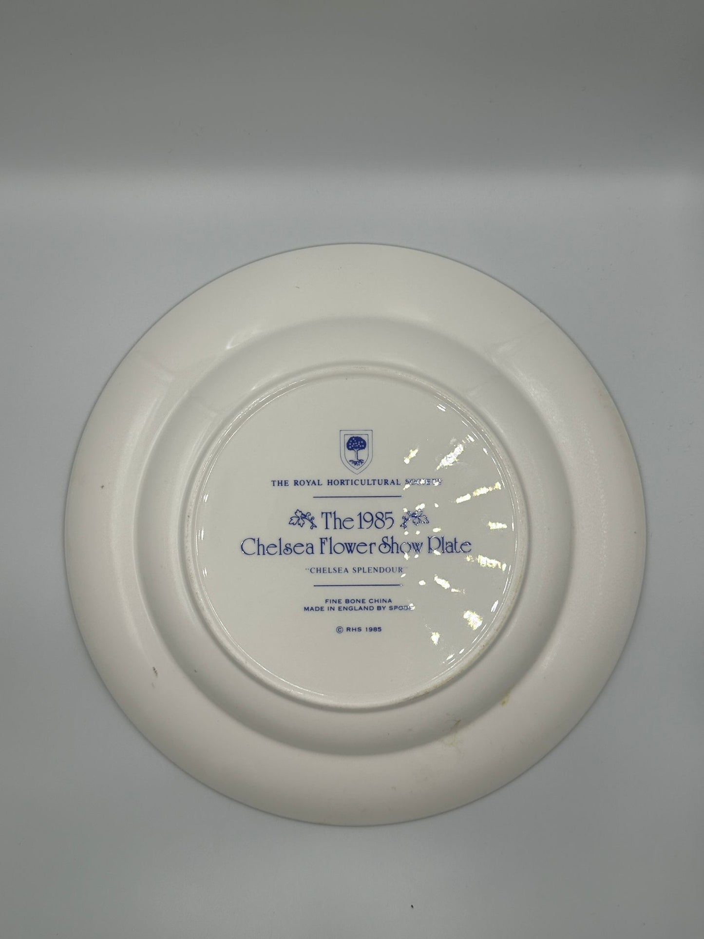 Spode Collector Plate – “Chelsea Splendour” (1985)