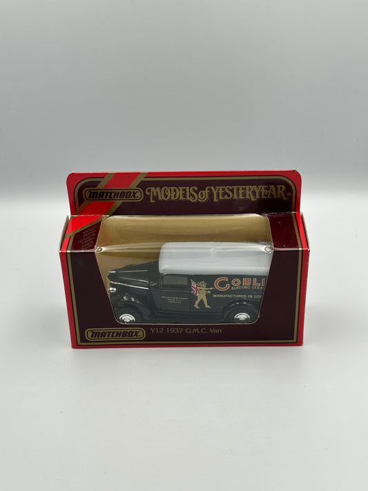 Matchbox Models of Yesteryear 1937 GMC Van "Goblin Electric Cleaners"