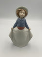 NAO by Lladro "Girl Picking Up Her Skirt" #1290