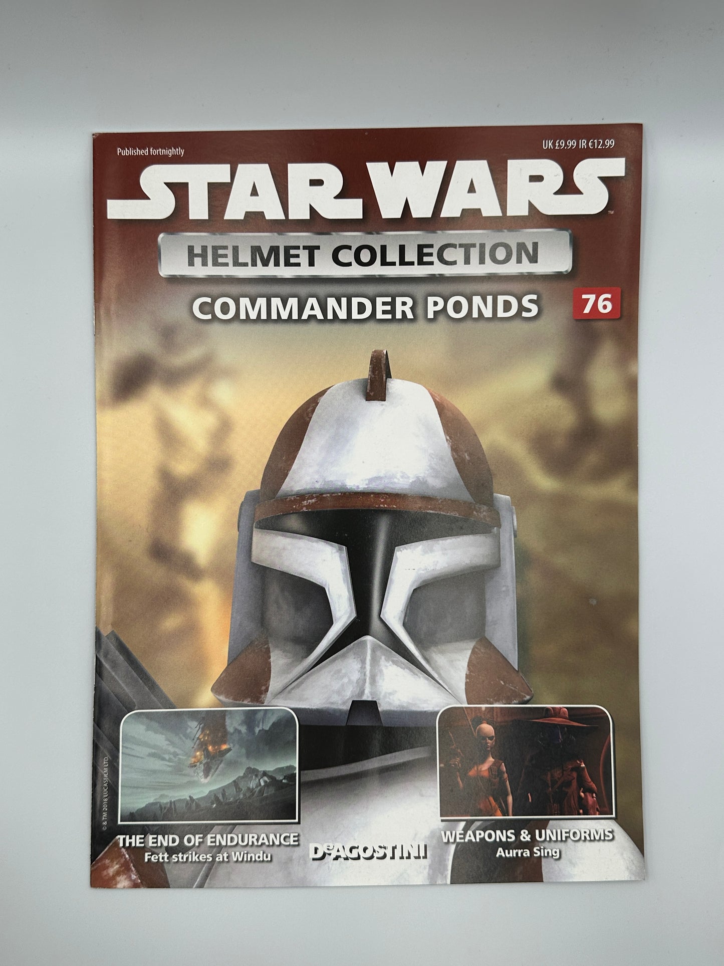 Star Wars Helmet Collection - Commander Ponds #76
