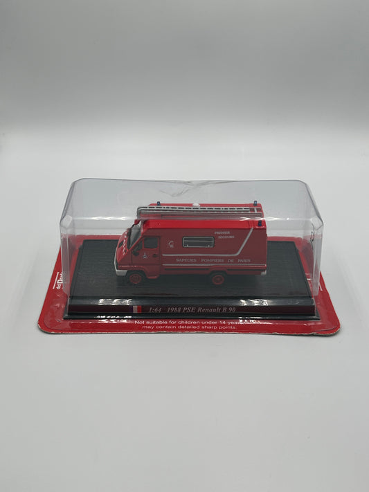 Del Prado Fire Engines of The World Issue 6. 1988 PSE Renault B90 - France 1:64
