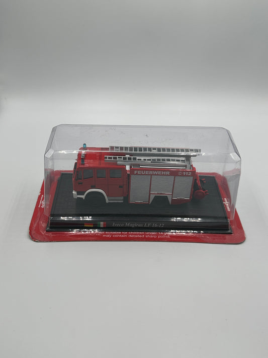 Del Prado Fire Engines of The World Issue 3. Iveco Magirus LF 16-12 FEUERWEHR 112 DE - ITALY