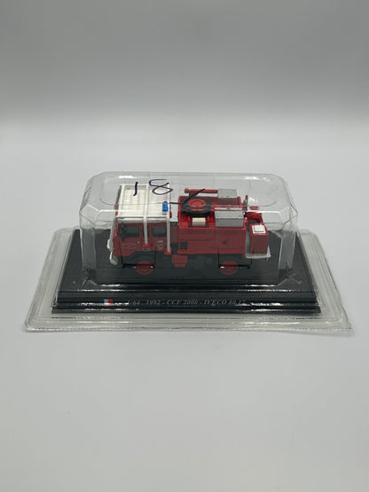 Del Prado Fire Engines of The World Issue 7. 1992 Iveco 80.17 CCF 2000 France 1:64