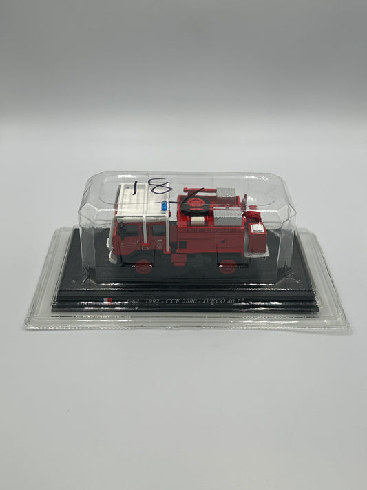 Del Prado Fire Engines of The World Issue 7. 1992 Iveco 80.17 CCF 2000 France 1:64