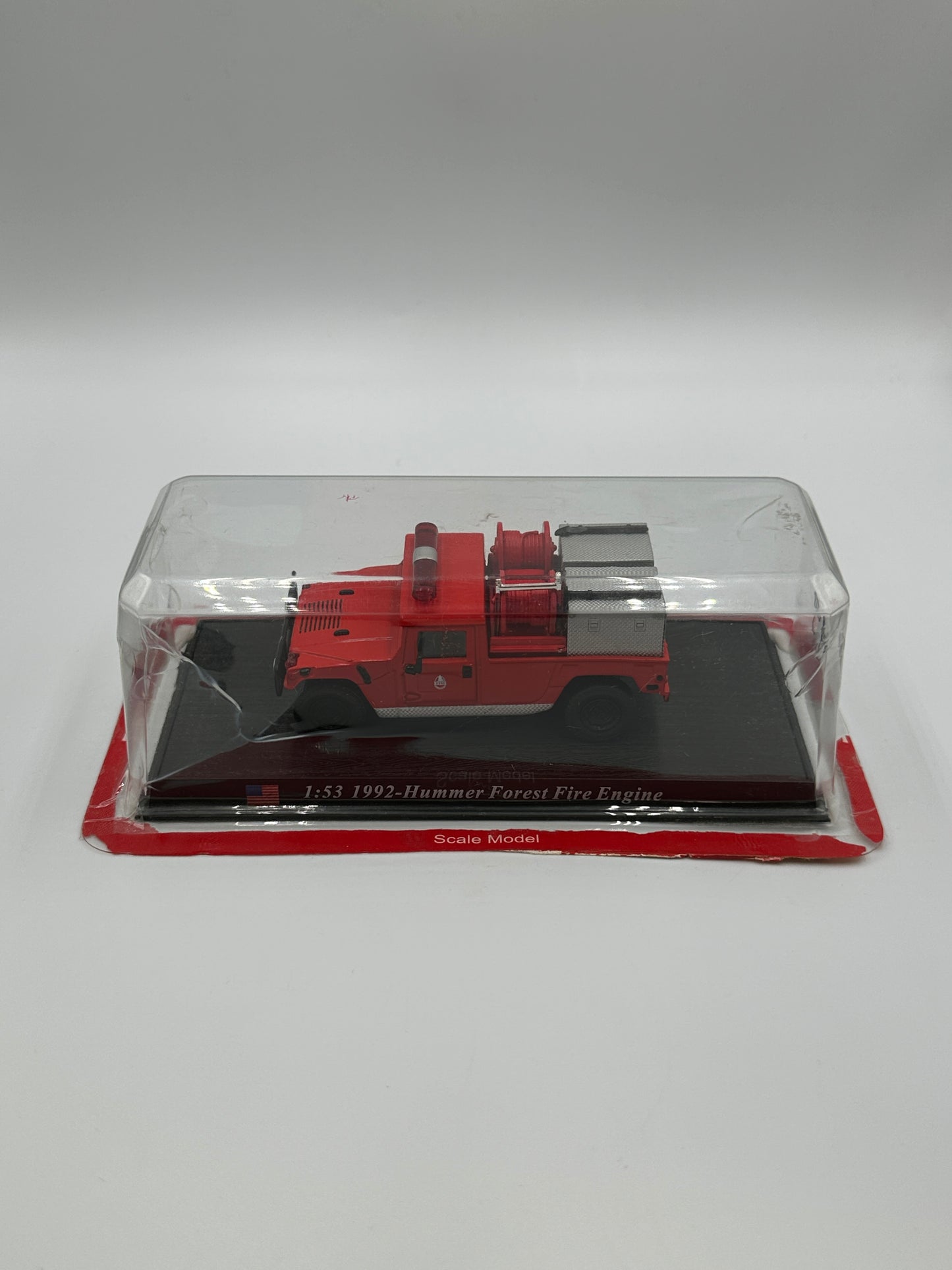 Del Prado Fire Engines of The World Issue 19. 1992 Hummer Forest Fire Engine USA 1:53