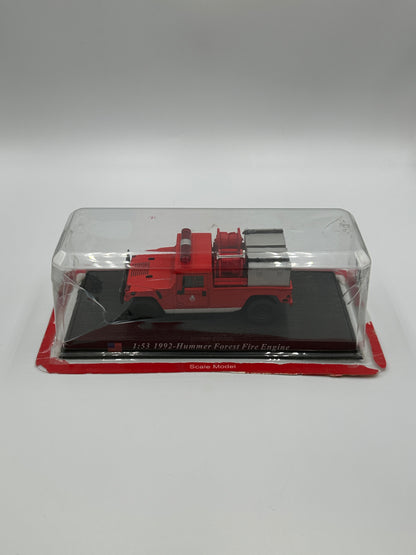 Del Prado Fire Engines of The World Issue 19. 1992 Hummer Forest Fire Engine USA 1:53