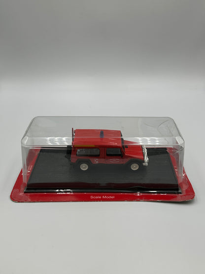 Del Prado Fire Engines of The World Issue 16. 1990 VSRTT UMM BDU 11 D1L BEMAEX FRANCE 1:50