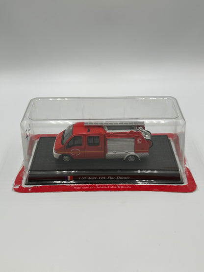 Del Prado Fire Engines of The World Issue 47. 2002 Fiat Ducato VPI Fire Truck FRANCE 1:57