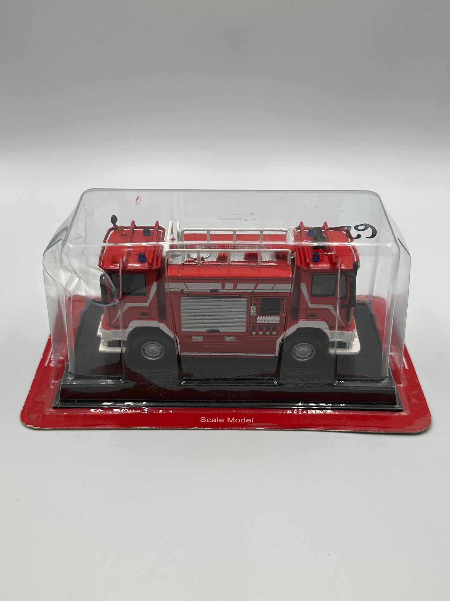 Del Prado Fire Engines of The World Issue 62. 2001 Janus 4000 Bi-Fronte BAI Fire Truck Italian