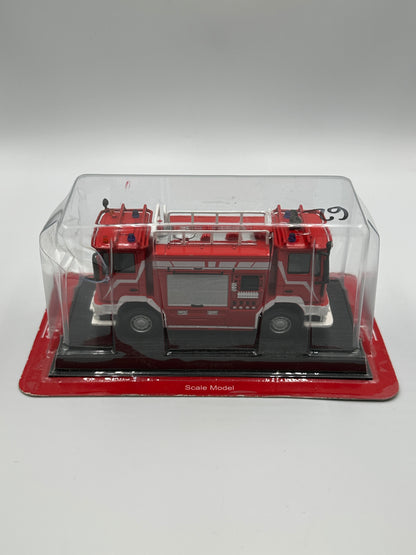 Del Prado Fire Engines of The World Issue 62. 2001 Janus 4000 Bi-Fronte BAI Fire Truck Italian