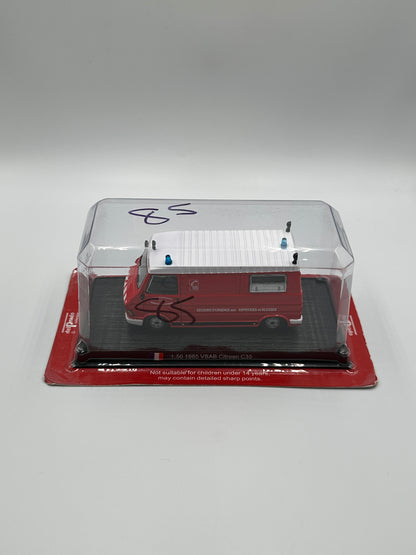 Del Prado Fire Engines of The World Issue 85. 1985 Citroen C35 VSAB Van 1:50 France