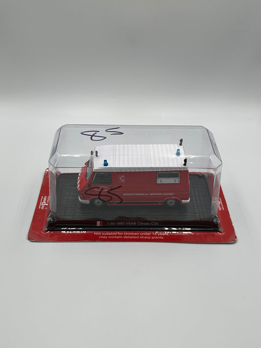 Del Prado Fire Engines of The World Issue 85. 1985 Citroen C35 VSAB Van 1:50 France