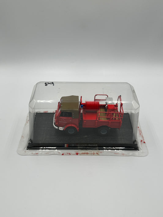Del Prado Fire Engines of The World Issue 89. 1981 Renault CCFL Fire Engine 1:50 France
