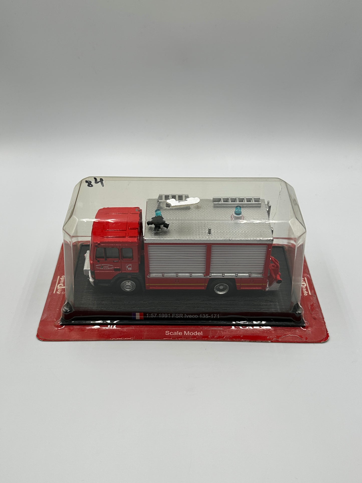 Del Prado Fire Engines of The World Issue 84. 1991 Iveco135-171 FSR Fire Engine 157 France