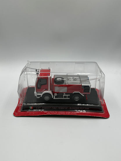 Del Prado Fire Engines of The World Issue. 136 Iveco Ranger FLF 2500 Forest Fire Vehicle 1:57 Italy