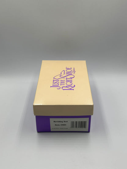 Just the Right Shoe "Ravishing Red" – Item 25001