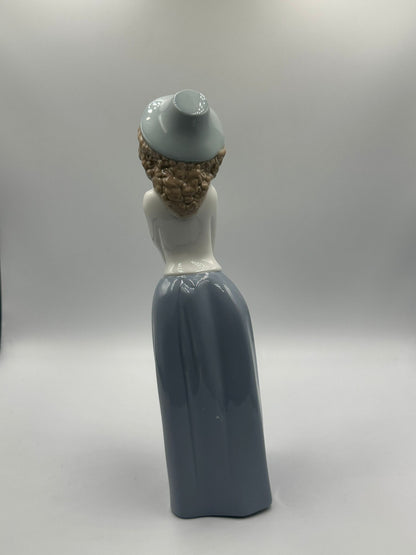 NAO by Lladro "Too Cute" Young Lady #1121