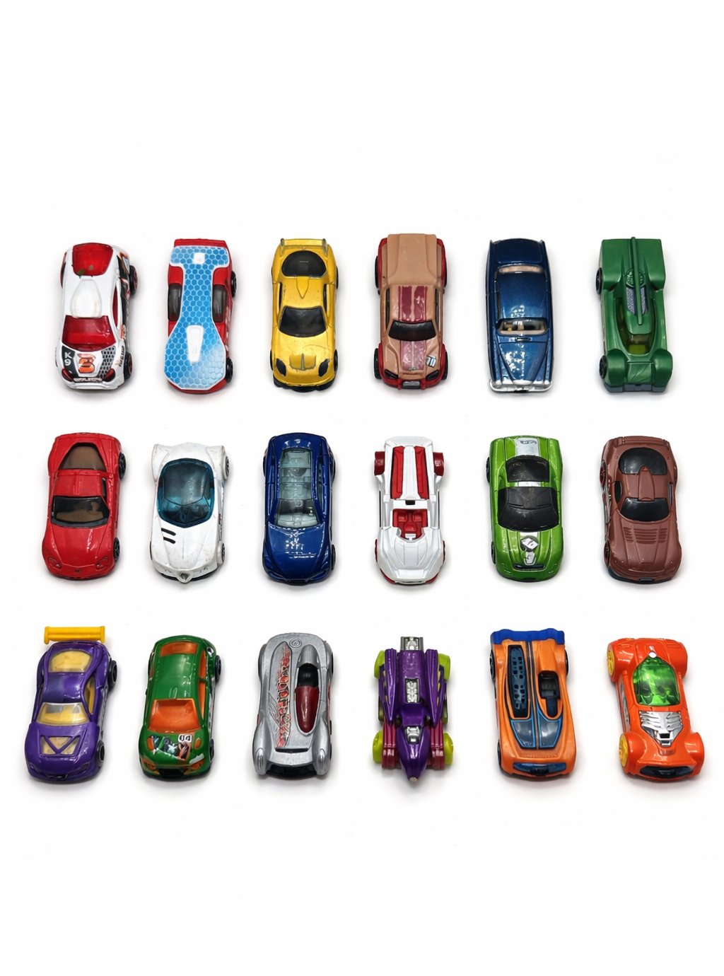 Hot Wheels Die-Cast Car Collection (Mixed Set)
