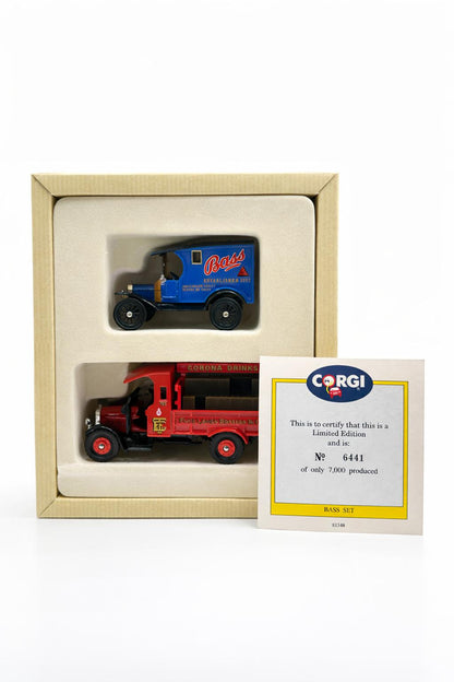 Corgi “Bass Model T Van &amp; Thornycroft Ltd” – Limited Edition Set