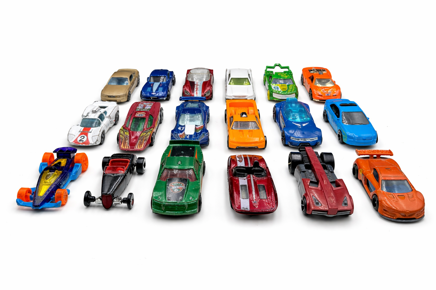 Hot Wheels Die-Cast Car Collection (Mixed Set)