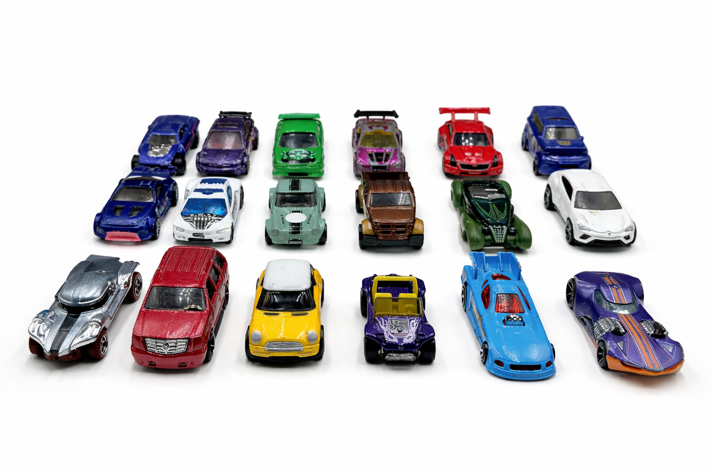 Hot Wheels Die-Cast Car Collection (Mixed Set)