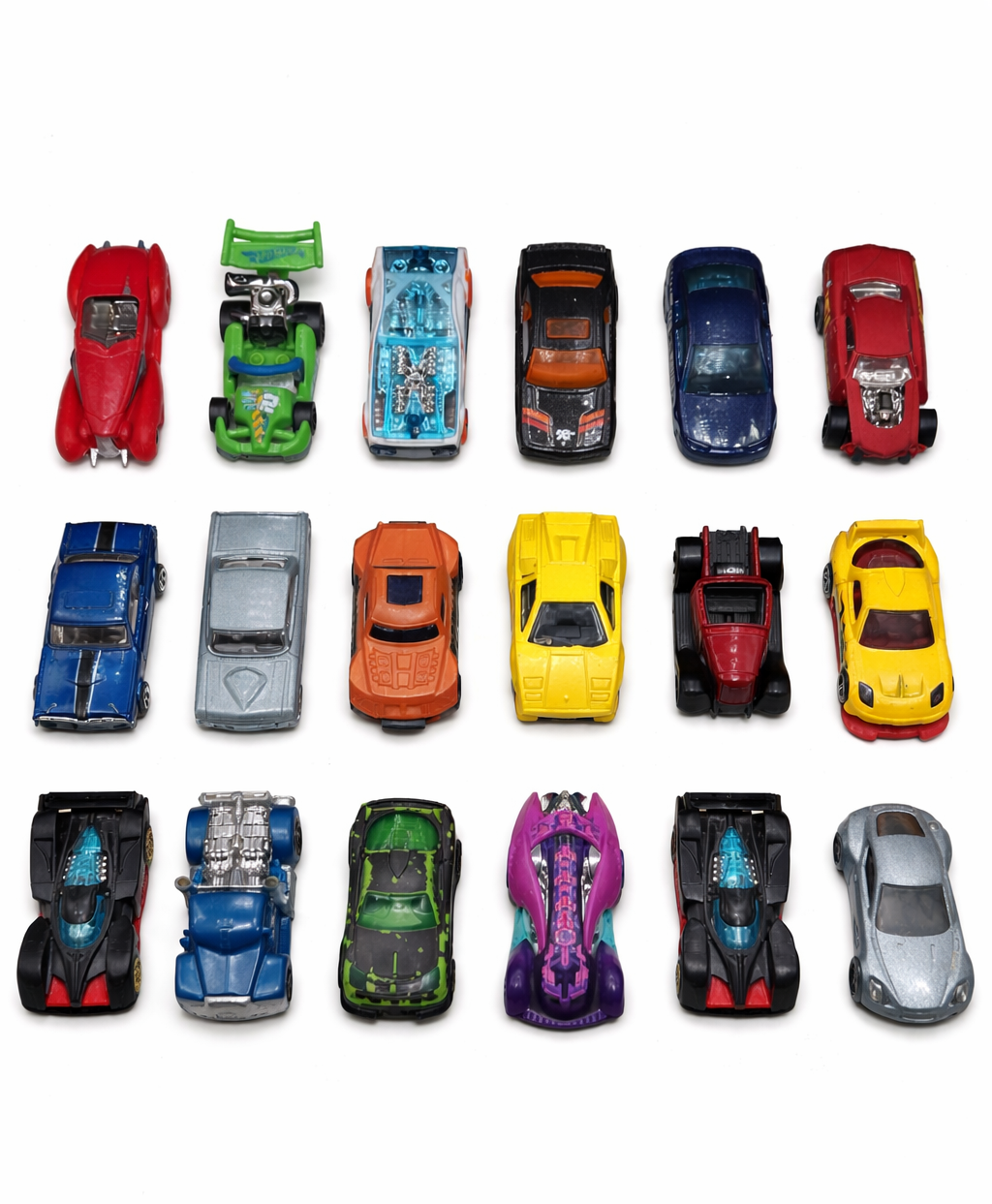 Hot Wheels Die-Cast Car Collection (Mixed Set)
