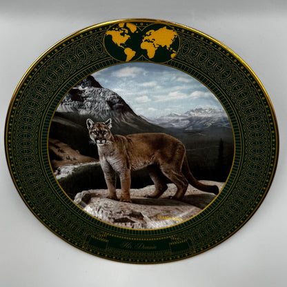 THE BRADFORD LIMITED EDITION COLLECTORS PLATE + BOX + COA "HIS DOMAIN"