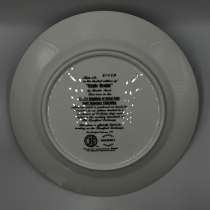 THE BRADFORD LIMITED EDITION COLLECTORS PLATE + BOX + COA "MYSTIC REALM"