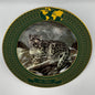 THE BRADFORD LIMITED EDITION COLLECTORS PLATE + BOX + COA "SNOW LEOPARD"
