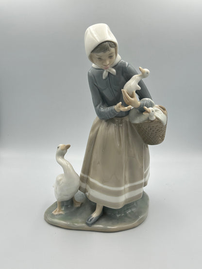 NAO by Lladro "Girl with Ducks" #4568