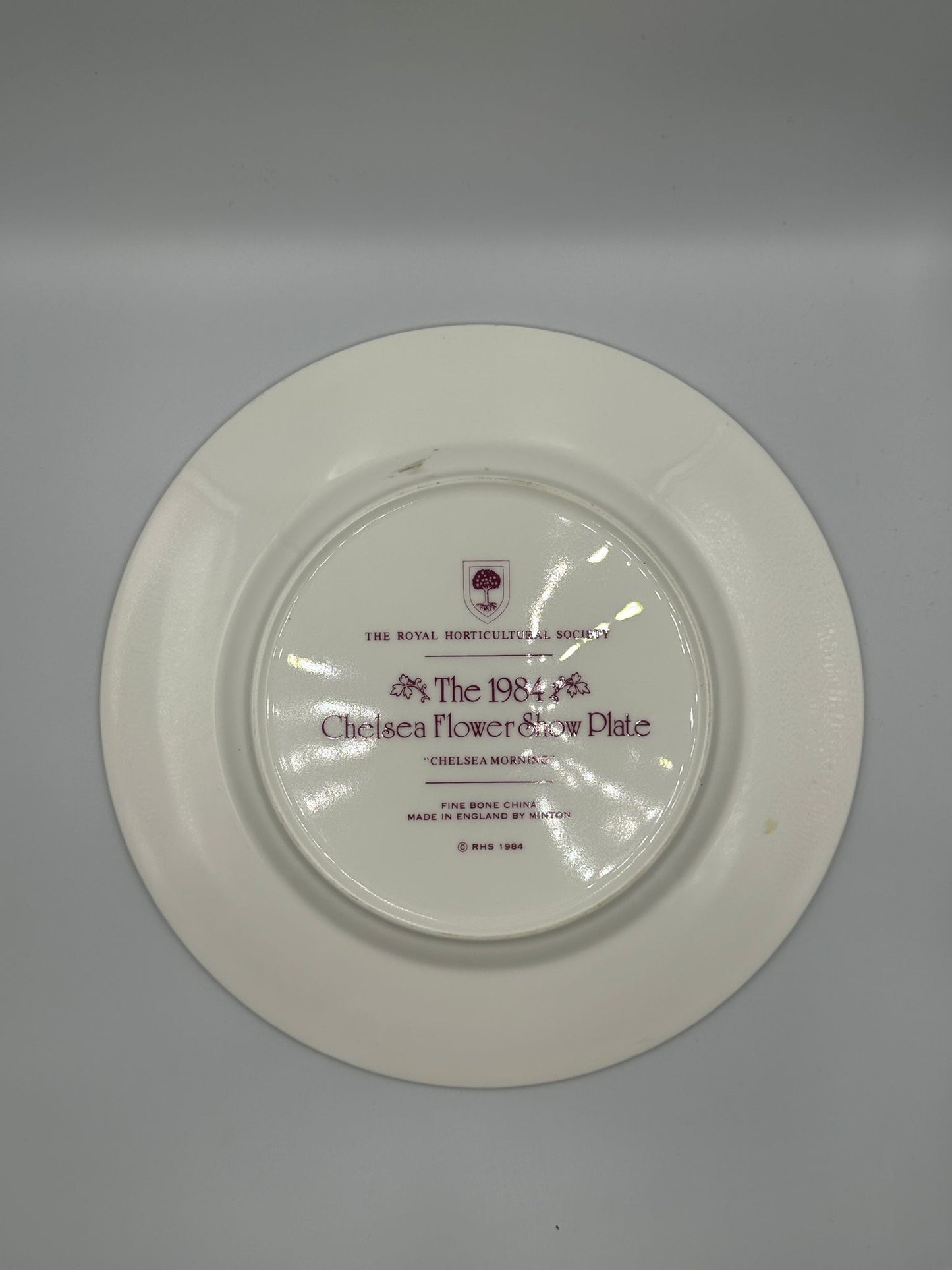 Minton Collector Plate – “Chelsea Morning” (1984)