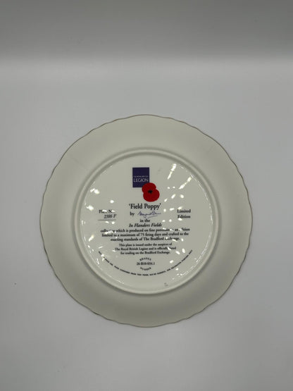 Royal British Legion Collector Plate – “Field Poppy”