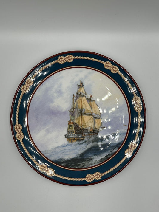 Royal Doulton Collector Plate – “Golden Hind” (1989)