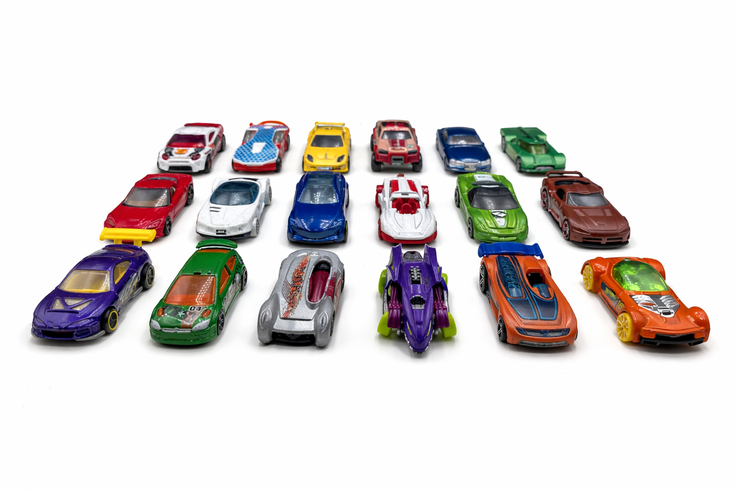 Hot Wheels Die-Cast Car Collection (Mixed Set)
